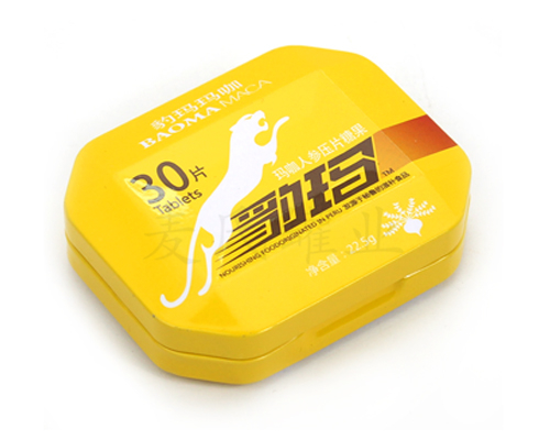 西洋參含片鐵盒包裝 西洋參含片鐵盒包裝