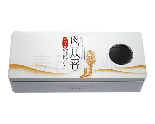 肉蓯蓉方形馬口鐵包裝盒 肉蓯蓉方形馬口鐵包裝盒